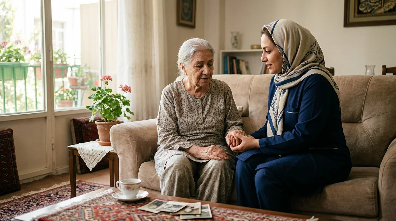 تنهایی سالمند در منزل؛ کاهش انزوا با تماس و ارتباط روزانه خانواده